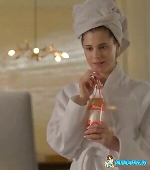 Caprice in Almflitzer Soft Drink Ad:)