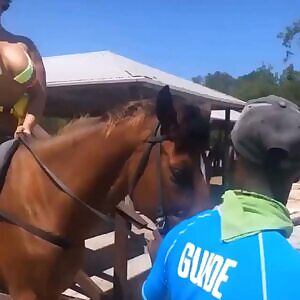 Want her to ride me like she is riding that horse