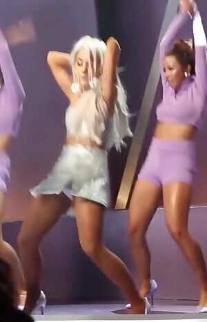 Showing Us A Peek Up That Skirt!