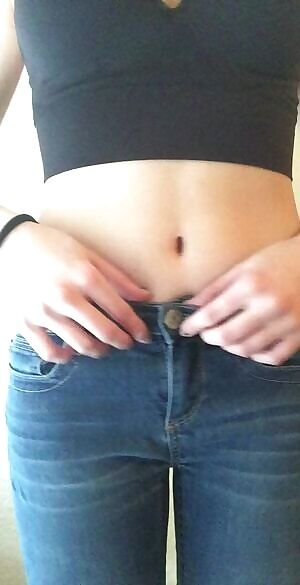 Showing of my red thong and everything under it ❤️