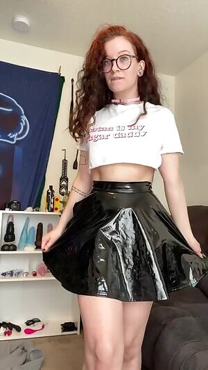 my pink collar always makes me feel little