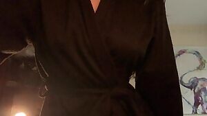 do you like the robe on or off? 🙈