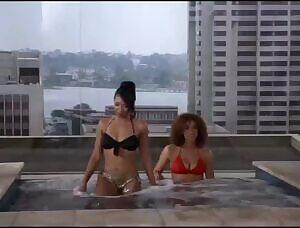 Love a black ass in a bikini