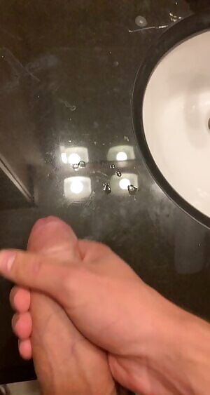 Cum in the counter 😉